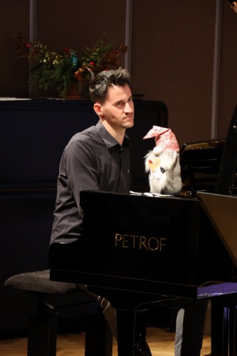 Vánoční koncert saxofonové a klarinetové třídy Josefa Pelze