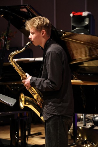 Vánoční koncert saxofonové a klarinetové třídy Josefa Pelze