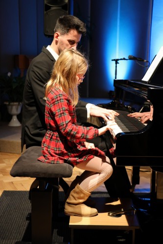 Koncert klavírní třídy Davida Maška