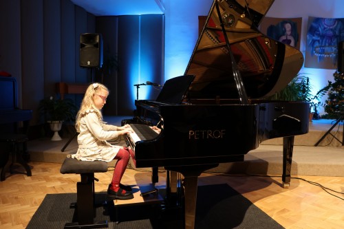 Koncert klavírní třídy Davida Maška