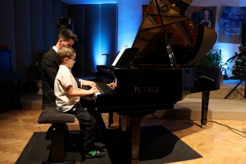 Koncert klavírní třídy Davida Maška