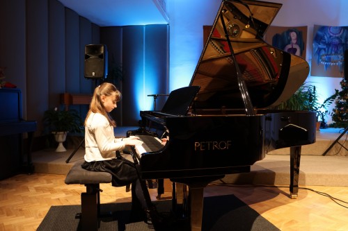 Koncert klavírní třídy Davida Maška