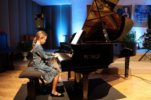 Koncert klavírní třídy Davida Maška