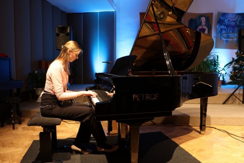 Koncert klavírní třídy Davida Maška