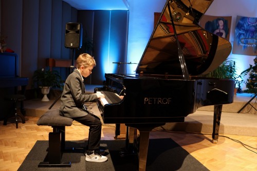 Koncert klavírní třídy Davida Maška