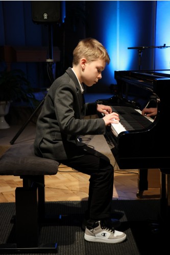 Koncert klavírní třídy Davida Maška