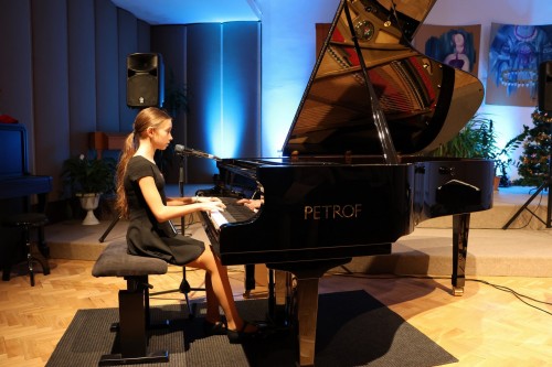 Koncert klavírní třídy Davida Maška
