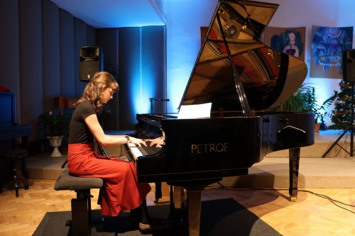 Koncert klavírní třídy Davida Maška