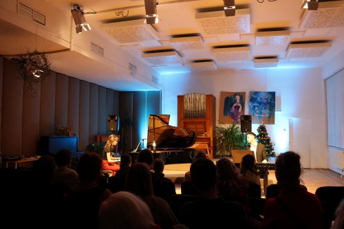 Koncert klavírní třídy Davida Maška