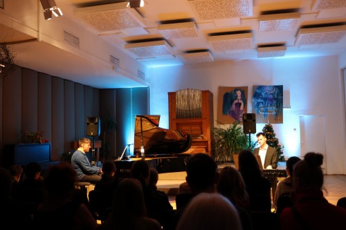 Koncert klavírní třídy Davida Maška