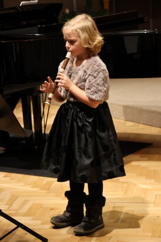 Vánoční koncert flétnové třídy Denisy Dohnalové