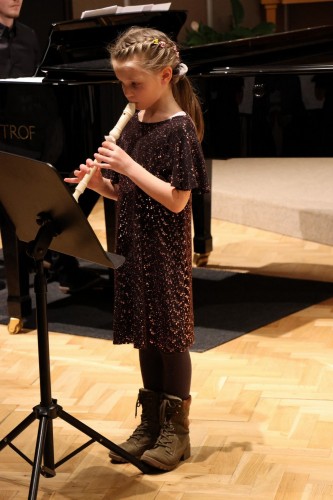 Vánoční koncert flétnové třídy Denisy Dohnalové