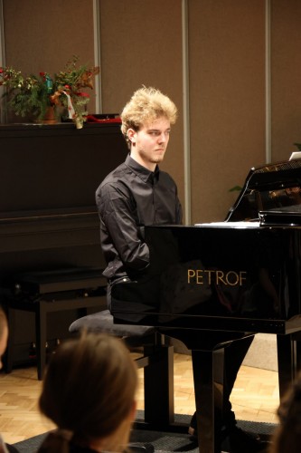 Vánoční koncert flétnové třídy Denisy Dohnalové