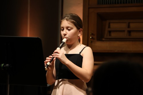 Vánoční koncert flétnové třídy Denisy Dohnalové