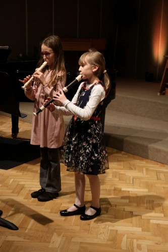 Vánoční koncert flétnové třídy Denisy Dohnalové