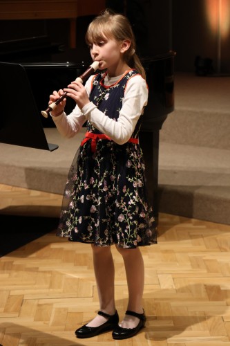 Vánoční koncert flétnové třídy Denisy Dohnalové