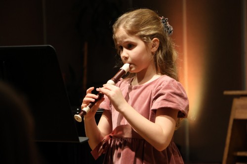 Vánoční koncert flétnové třídy Denisy Dohnalové