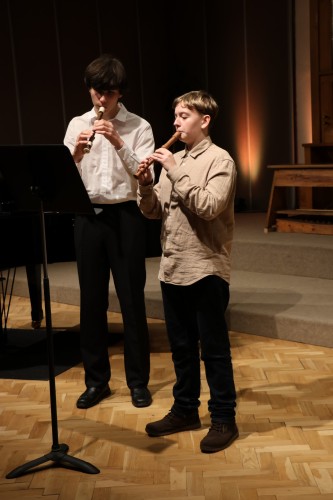 Vánoční koncert flétnové třídy Denisy Dohnalové