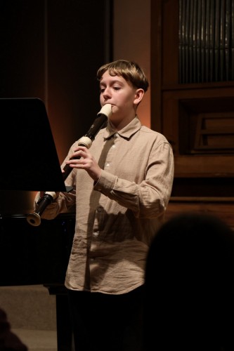 Vánoční koncert flétnové třídy Denisy Dohnalové