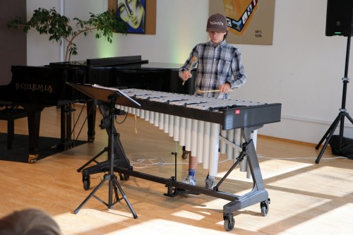 Koncert bicí třídy Vojtěcha Šeminského