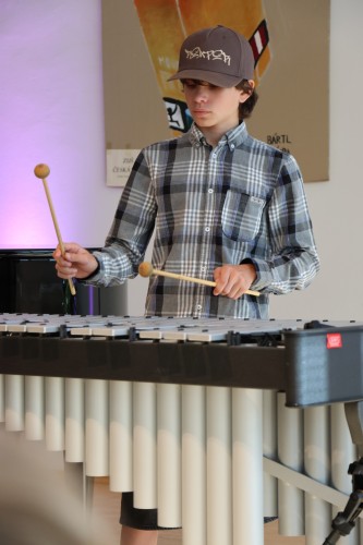 Koncert bicí třídy Vojtěcha Šeminského