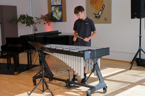 Koncert bicí třídy Vojtěcha Šeminského