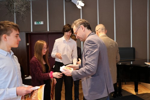 Školní kolo soutěže UR ZUŠ a MŠMT - Komorní hra s převahou dechů - vyhlášení