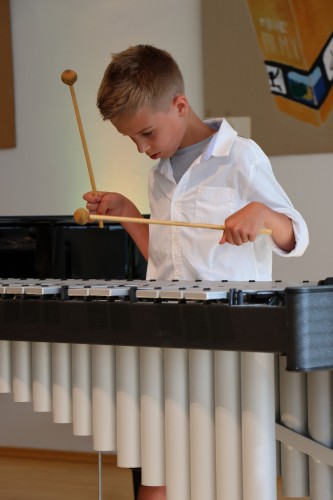 Koncert bicí třídy Vojtěcha Šeminského