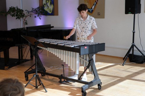 Koncert bicí třídy Vojtěcha Šeminského