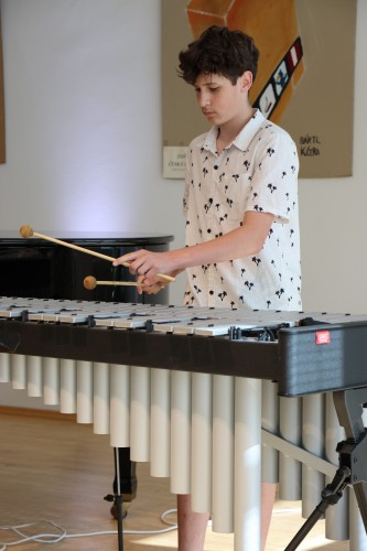 Koncert bicí třídy Vojtěcha Šeminského
