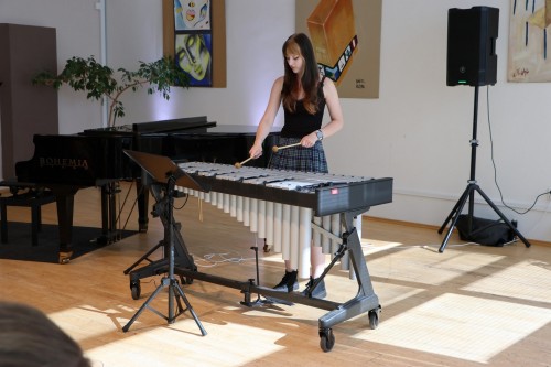 Koncert bicí třídy Vojtěcha Šeminského