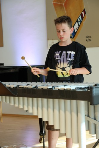 Koncert bicí třídy Vojtěcha Šeminského