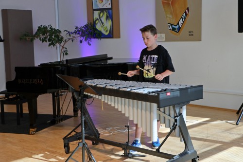 Koncert bicí třídy Vojtěcha Šeminského