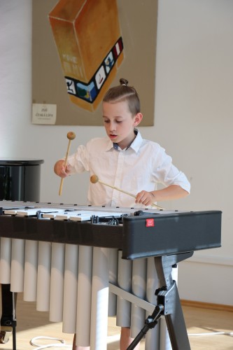 Koncert bicí třídy Vojtěcha Šeminského