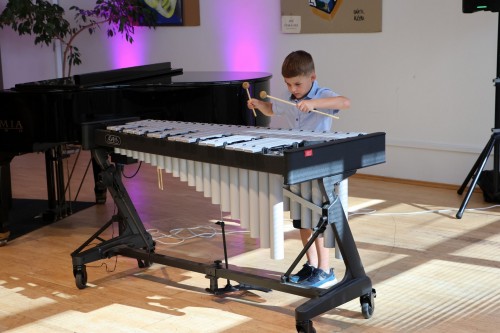 Koncert bicí třídy Vojtěcha Šeminského