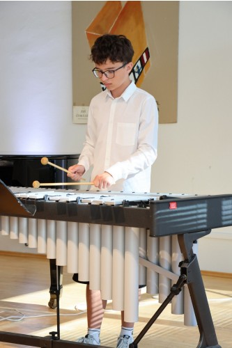Koncert bicí třídy Vojtěcha Šeminského