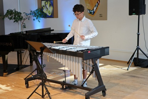 Koncert bicí třídy Vojtěcha Šeminského