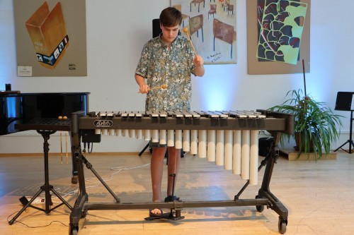 Koncert bicí třídy Vojtěcha Šeminského