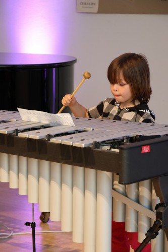 Koncert bicí třídy Vojtěcha Šeminského
