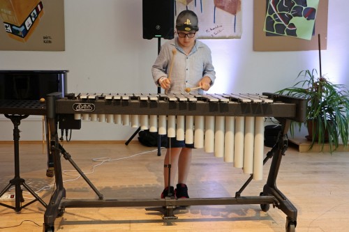 Koncert bicí třídy Vojtěcha Šeminského