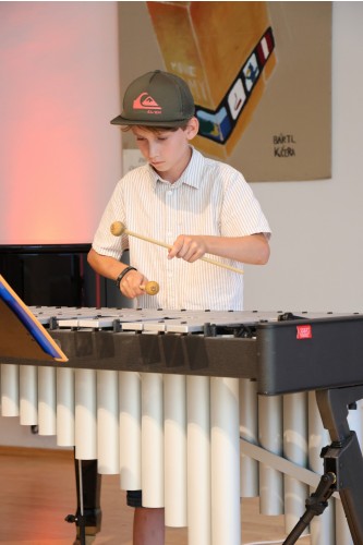 Koncert bicí třídy Vojtěcha Šeminského