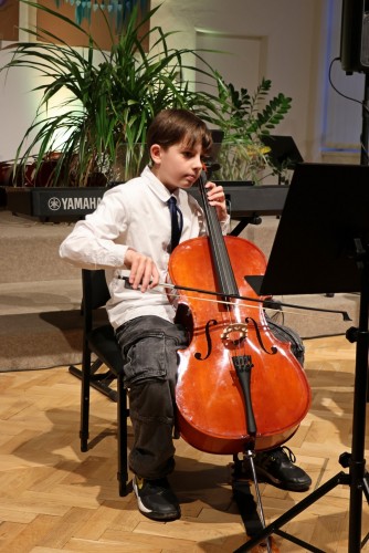 Koncert klavírní třídy Jana Zlatušky a violoncellové a kytarové třídy Antonína Palduse