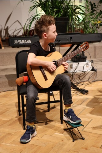 Koncert klavírní třídy Jana Zlatušky a violoncellové a kytarové třídy Antonína Palduse