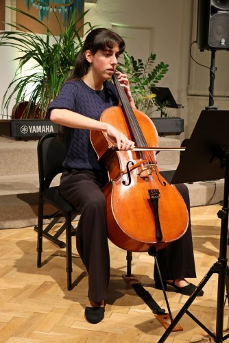 Koncert klavírní třídy Jana Zlatušky a violoncellové a kytarové třídy Antonína Palduse