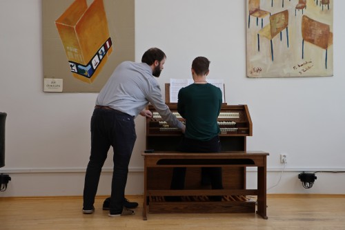 Školní kolo soutěže UR ZUŠ a MŠMT - Hra na varhany