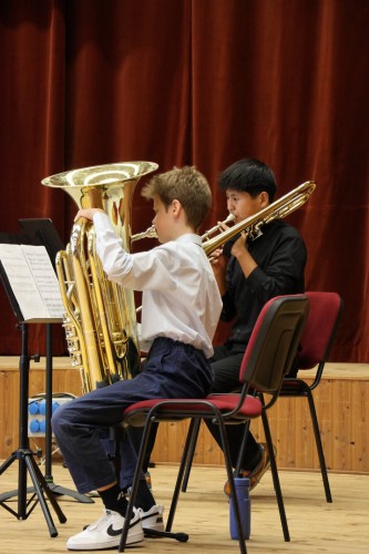 5. koncert žesťových tříd