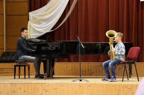 5. koncert žesťových tříd