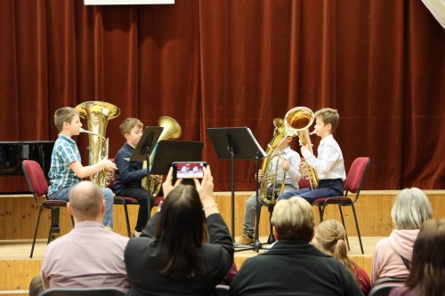 5. koncert žesťových tříd