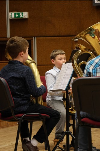 5. koncert žesťových tříd