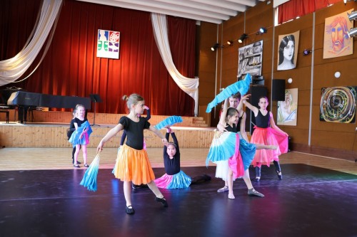 Vystoupení tanečního oboru